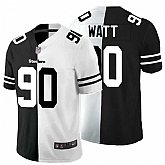 Nike Steelers 90 T.J. Watt Black And White Split Vapor Untouchable Limited Jersey Dyin,baseball caps,new era cap wholesale,wholesale hats